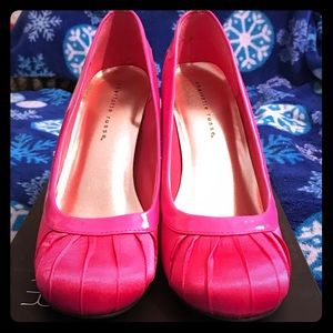 Charlotte Russe Satin Pumps